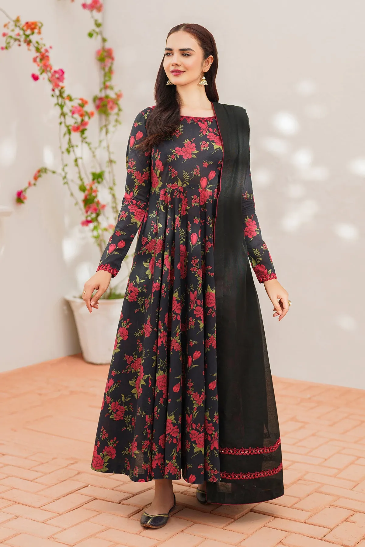 EMBROIDERED LAWN PR-933