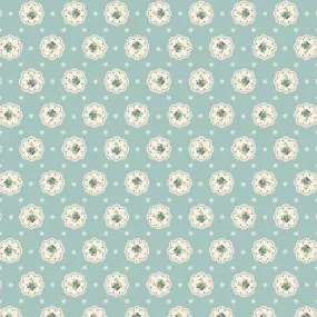 Fabric BAKE SALE BLUE by Elea Lutz from the My Favorite Things Collection for Poppie Cotton, # FT23705