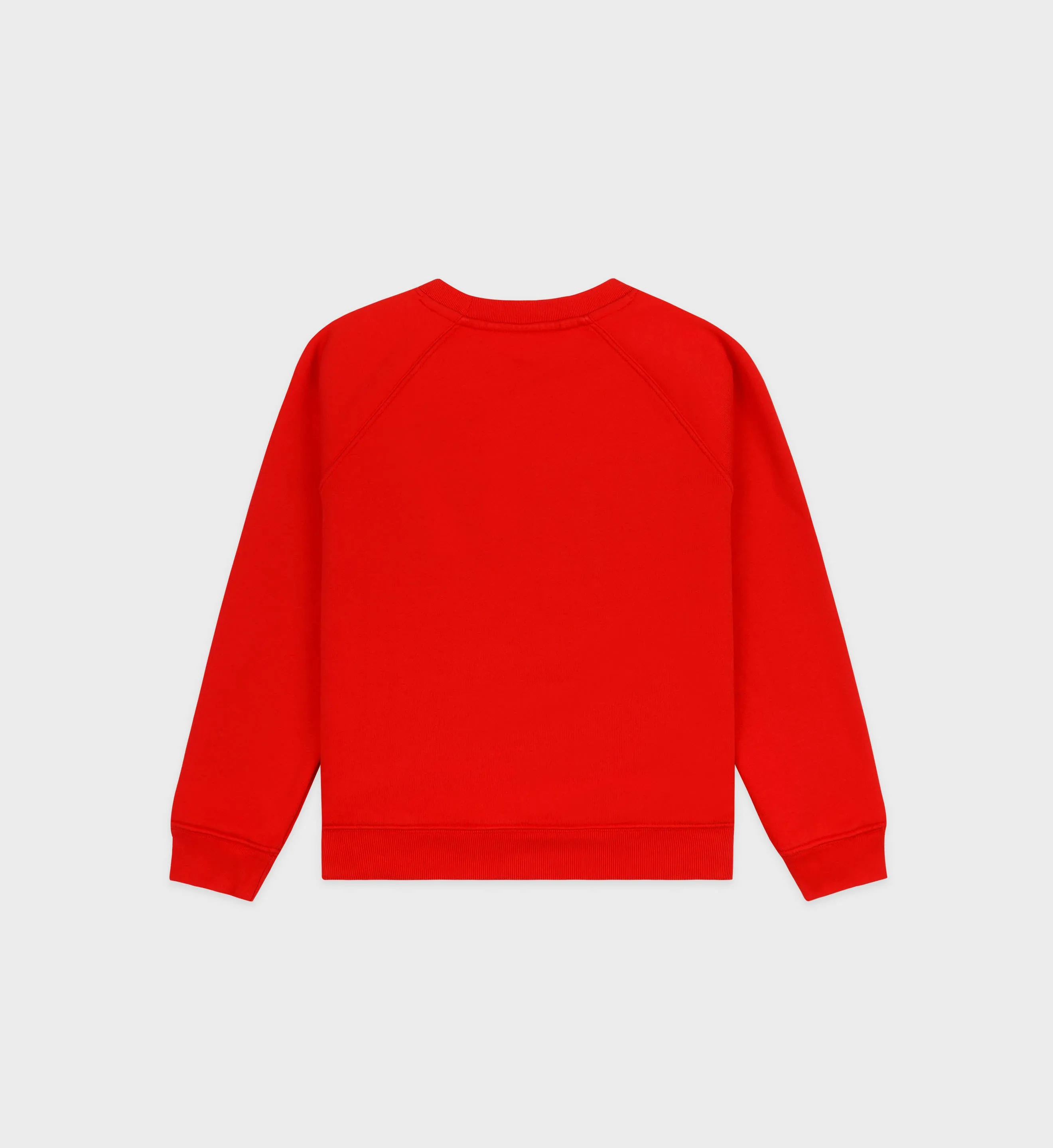 Fitness Group Kids Crewneck - Bright Red/White