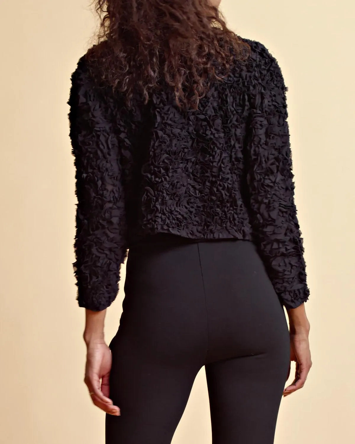 Georgette Jacket Black