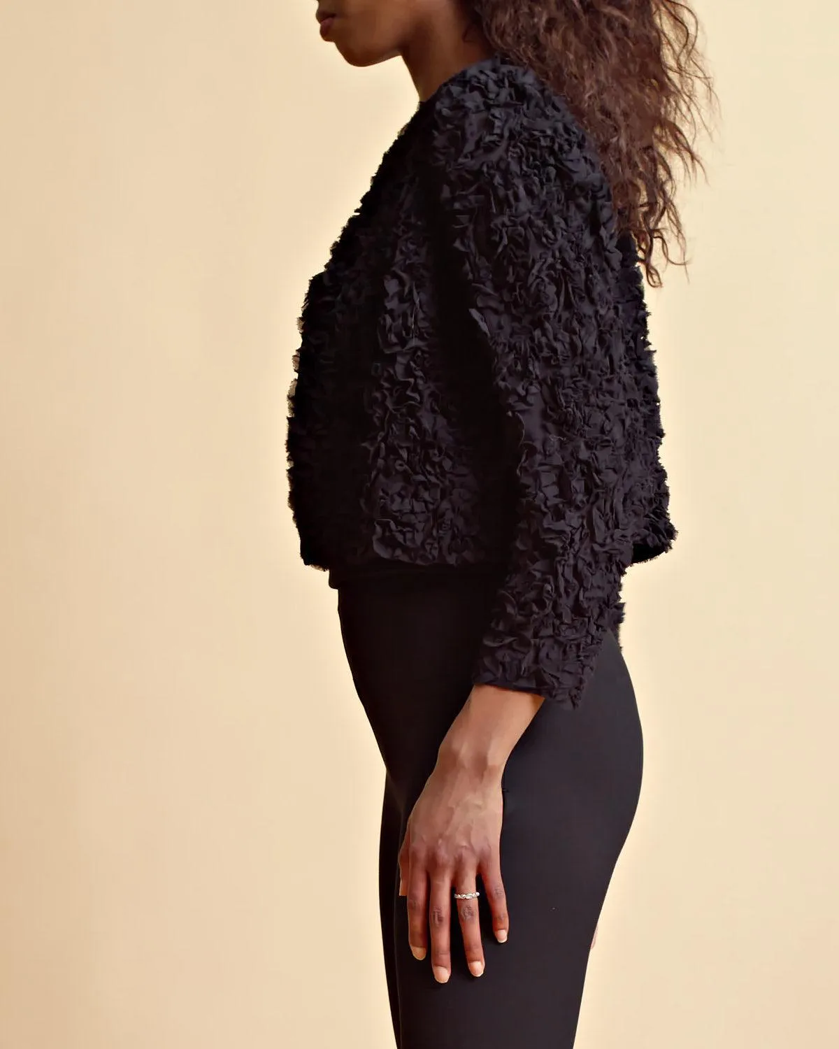 Georgette Jacket Black