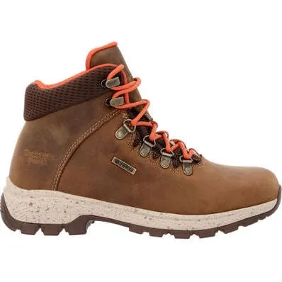 Georgia Women's Eagle Trail Waterproof Hiker Boot -Brown- GB00558