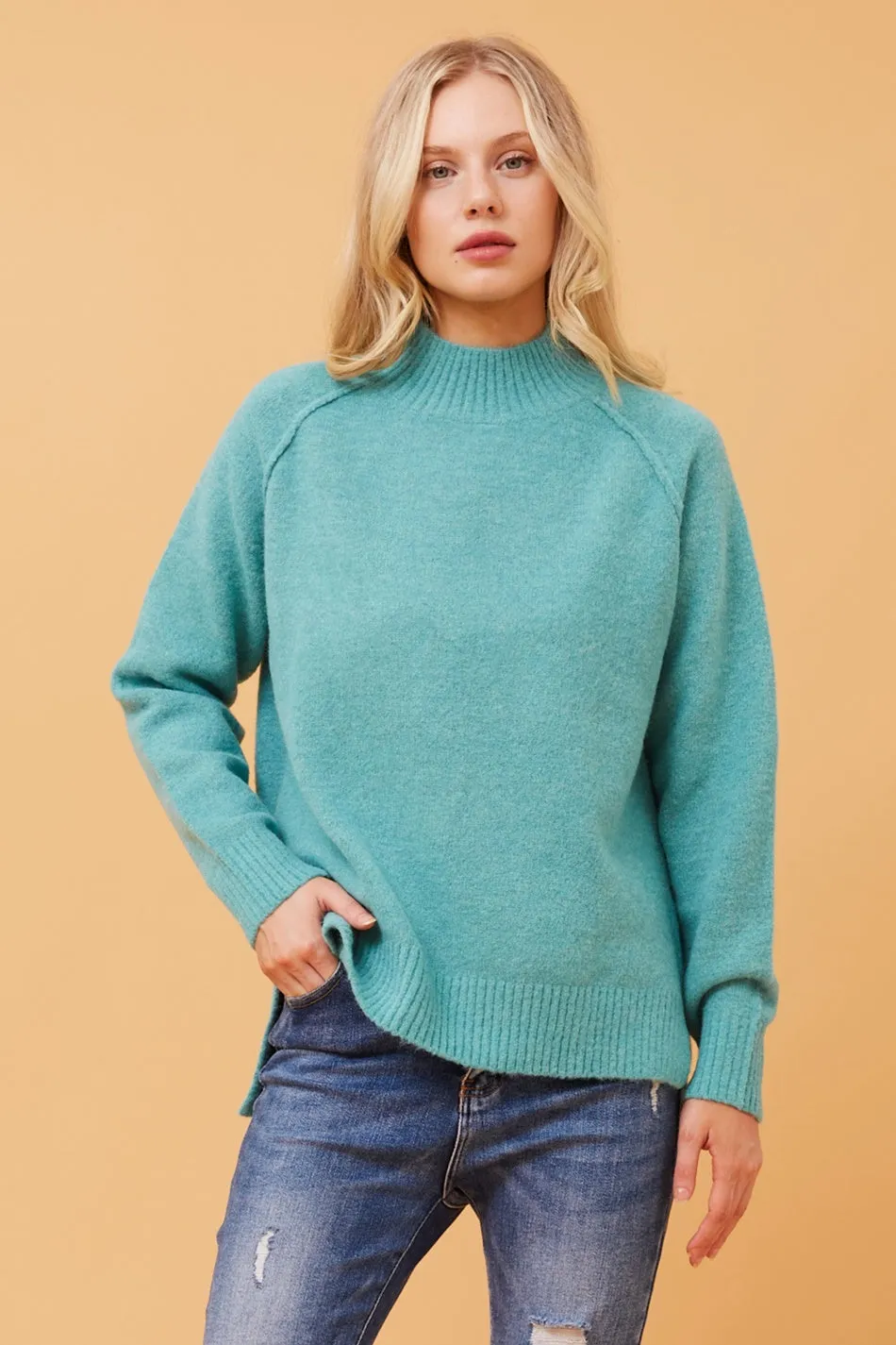 GRETCHEN SOLID KNIT JUMPER