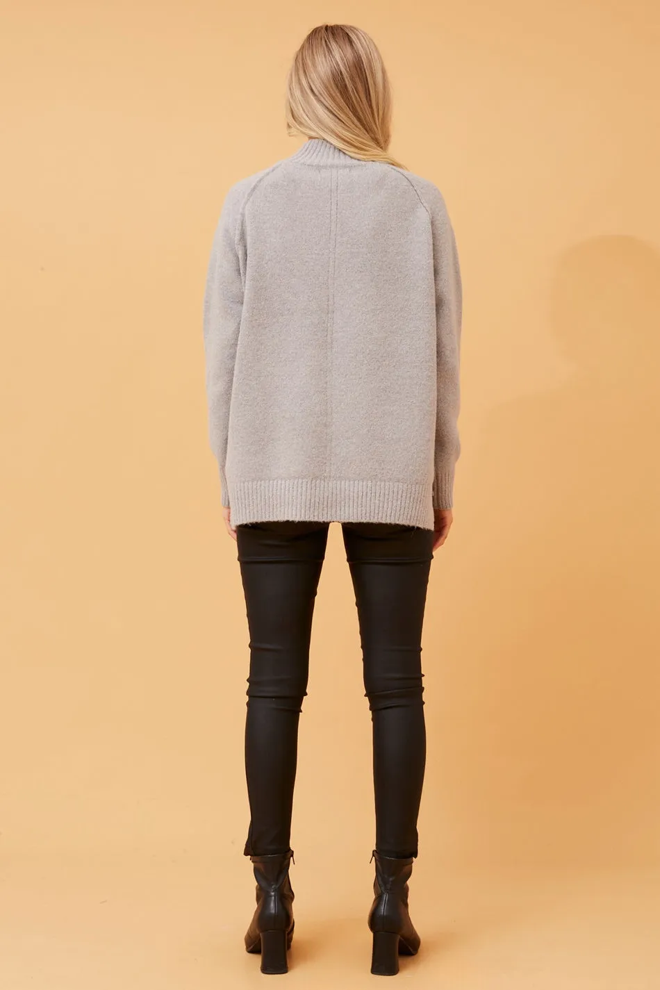 GRETCHEN SOLID KNIT JUMPER