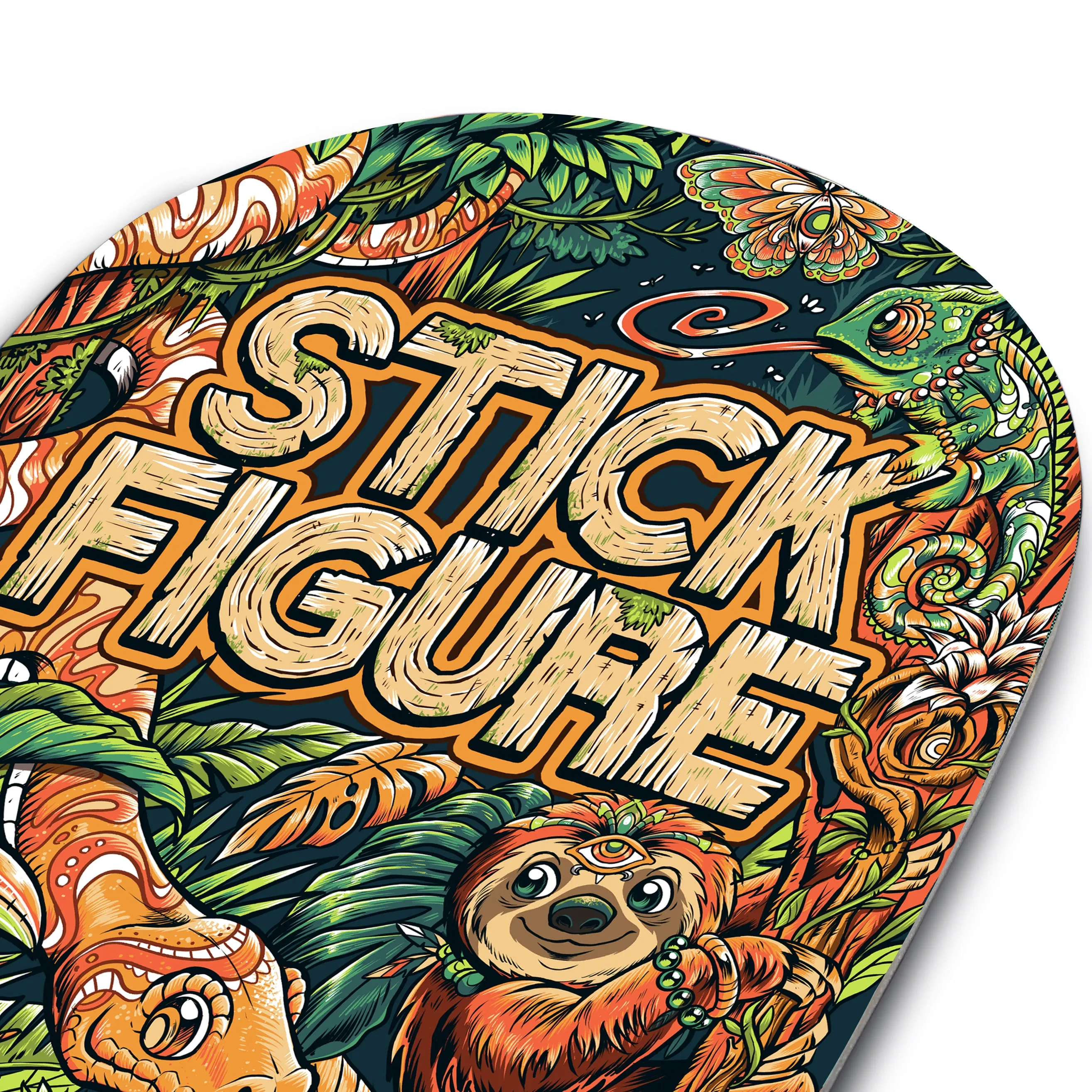 Heart of the Jungle Skate Deck