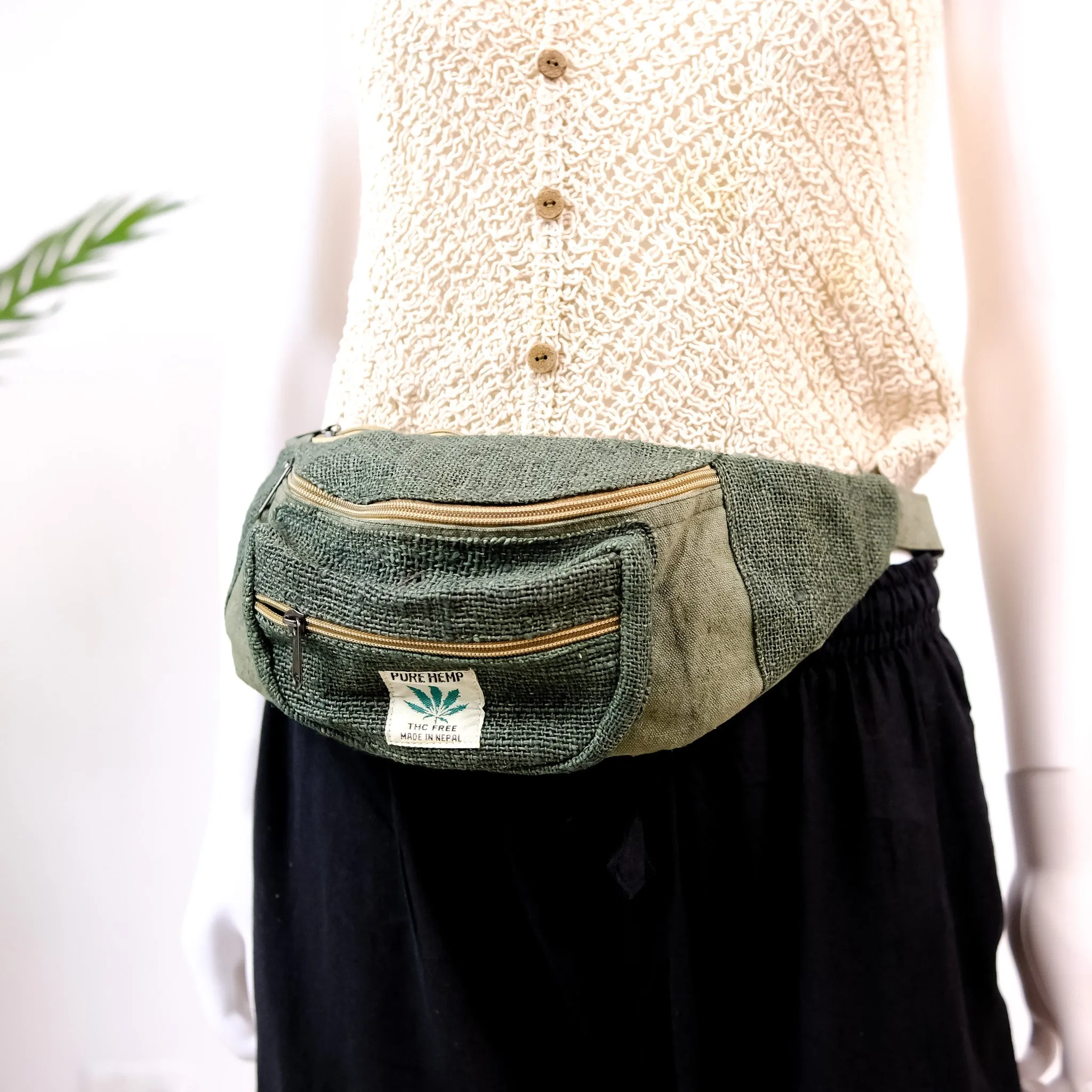 Hemp Unisex Fanny Pack