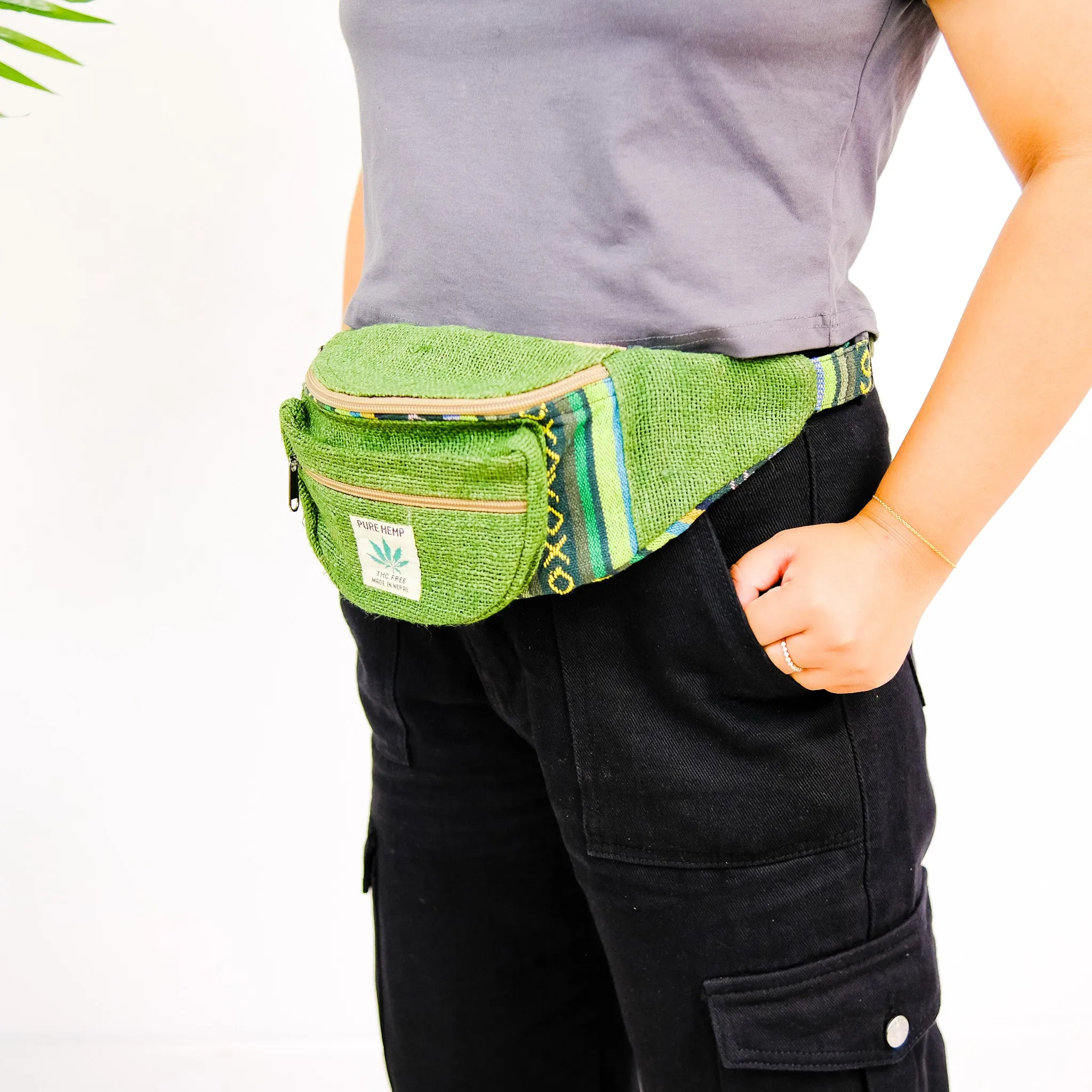 Hemp Unisex Fanny Pack