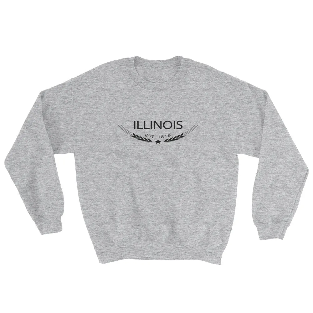 Illinois - Crewneck Sweatshirt - Established