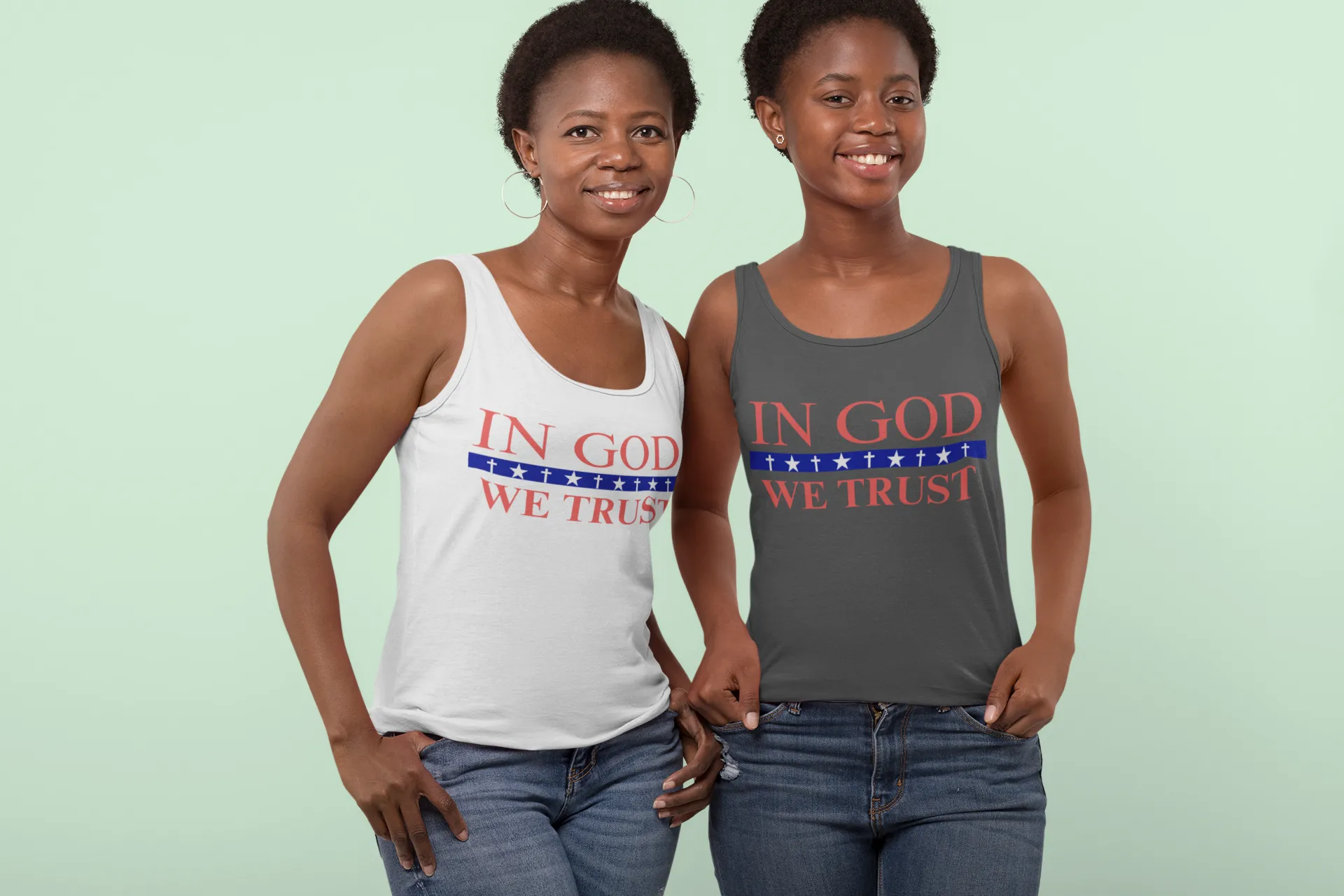 In God We Trust Unisex Bella Canvas Tank