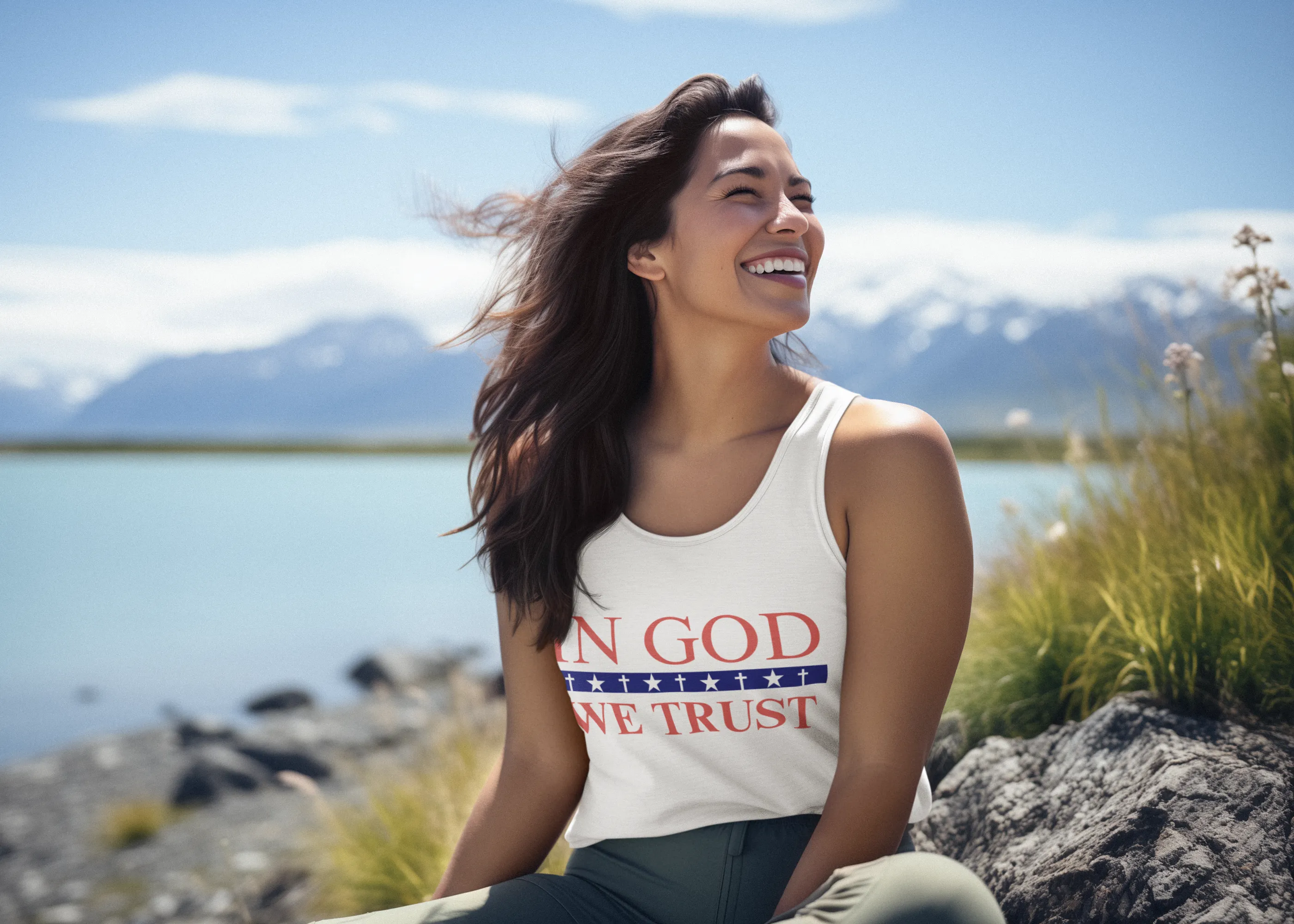 In God We Trust Unisex Bella Canvas Tank