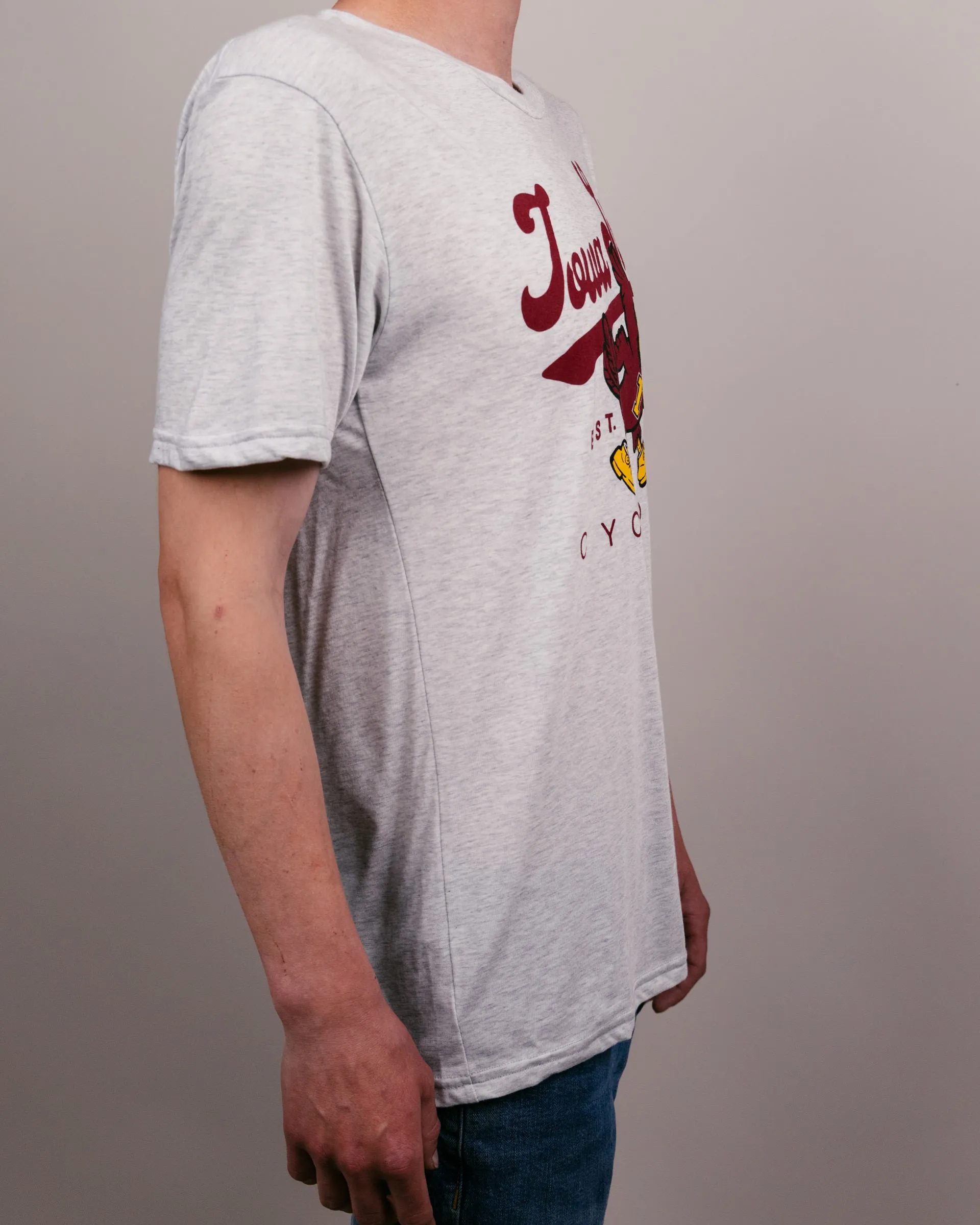 Iowa State Founders Est. 1858 Ash Grey T-Shirt