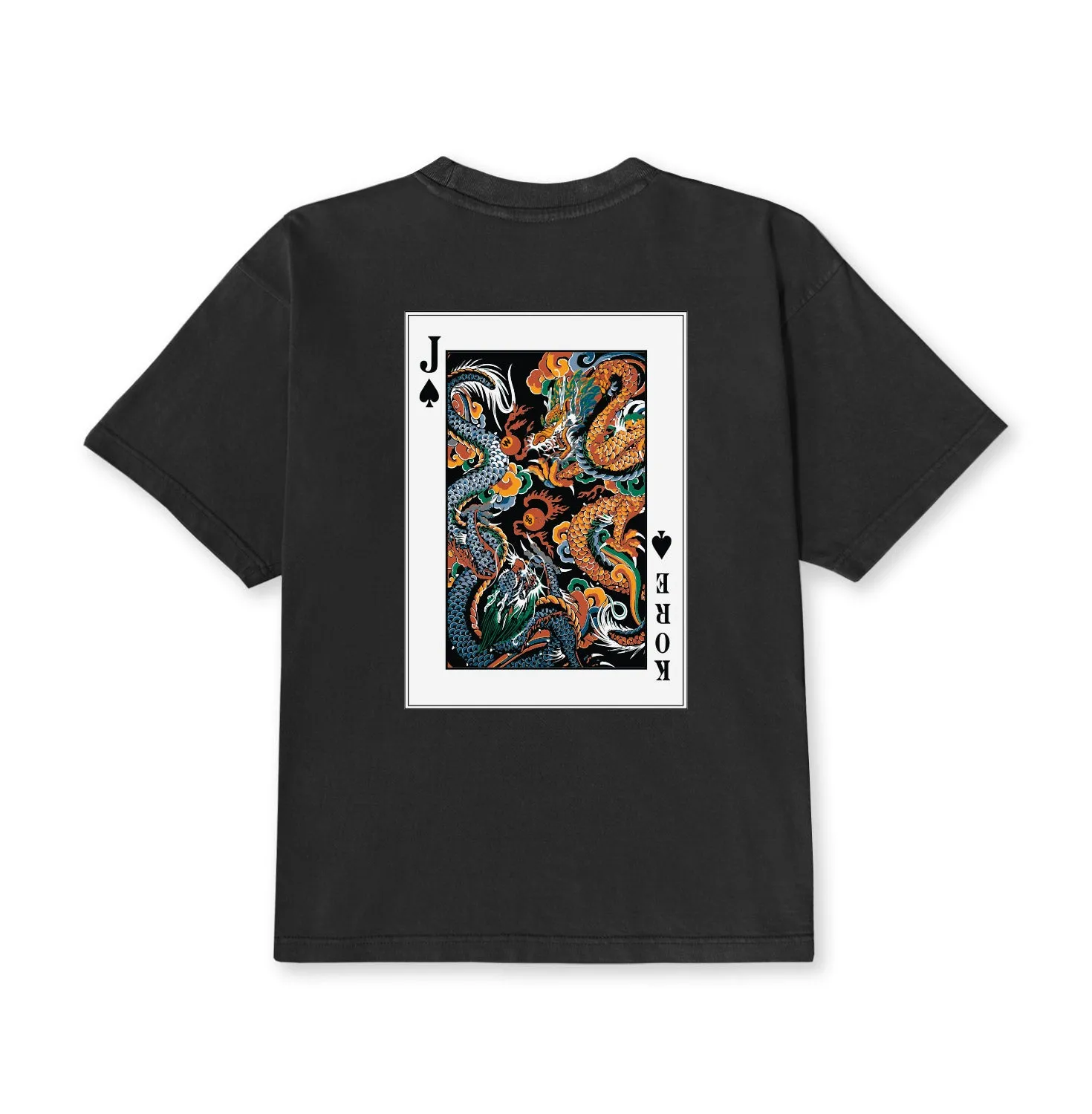 JACK OF DRAGONS TEE (BLACK)