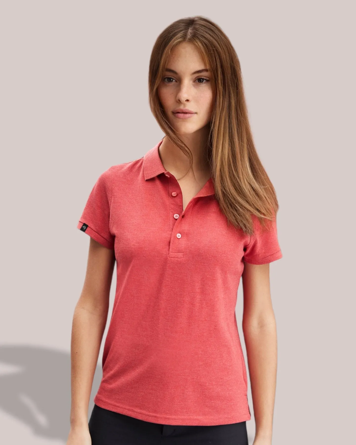 JAN 8009 ― Damen Bio-Baumwolle Polo Shirt - Orange