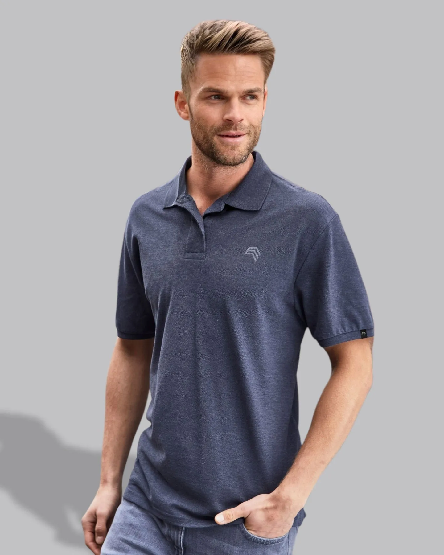 JAN 8010 ― Herren Bio-Baumwolle Polo Shirt - Vanilla Gelb