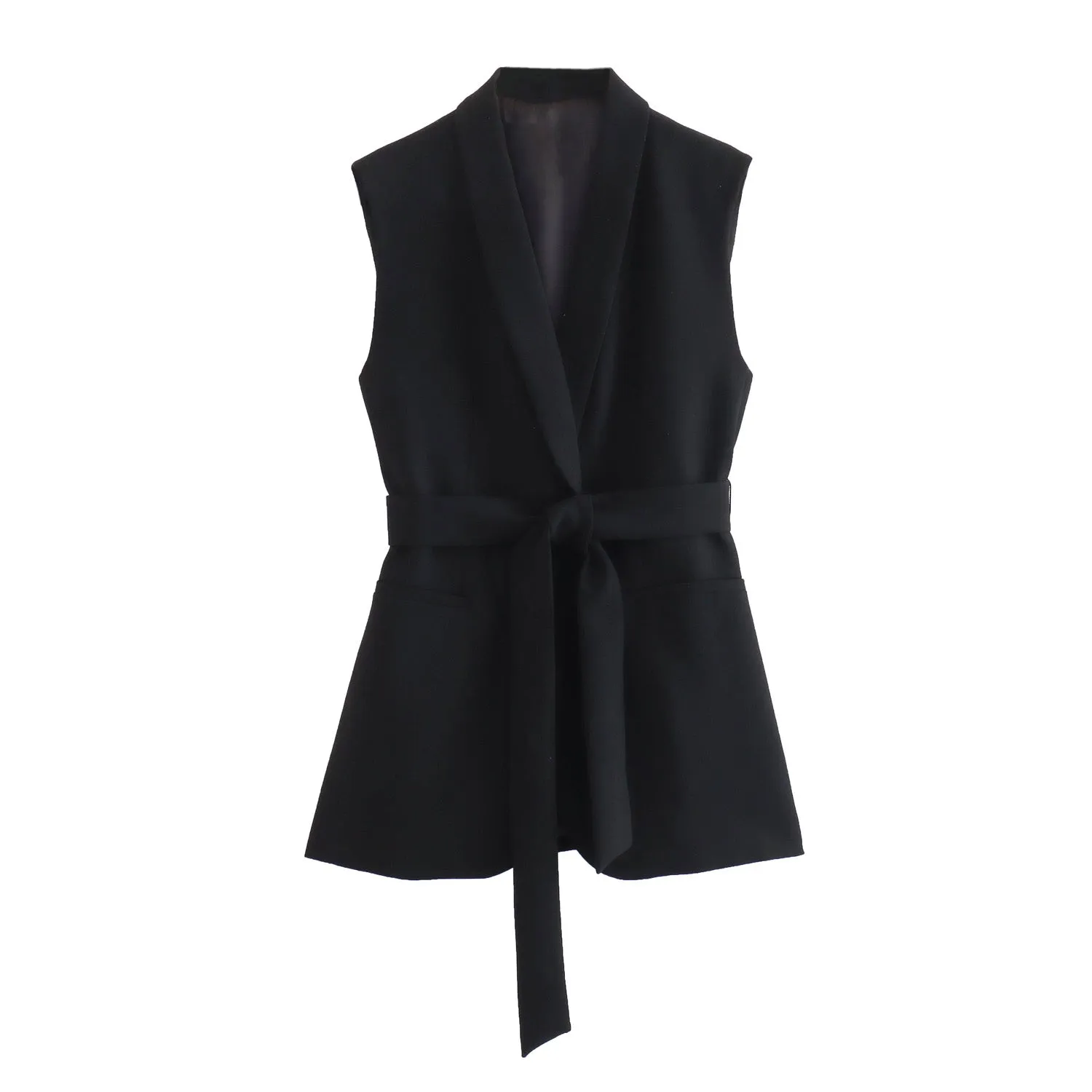 Kate Waistcoat Tie Strap Vest