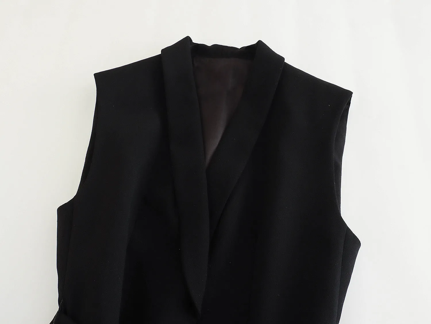 Kate Waistcoat Tie Strap Vest