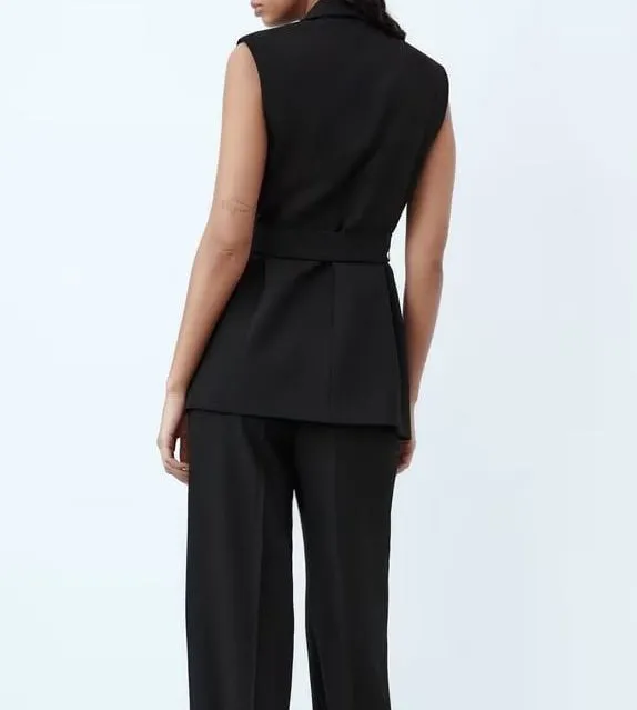 Kate Waistcoat Tie Strap Vest