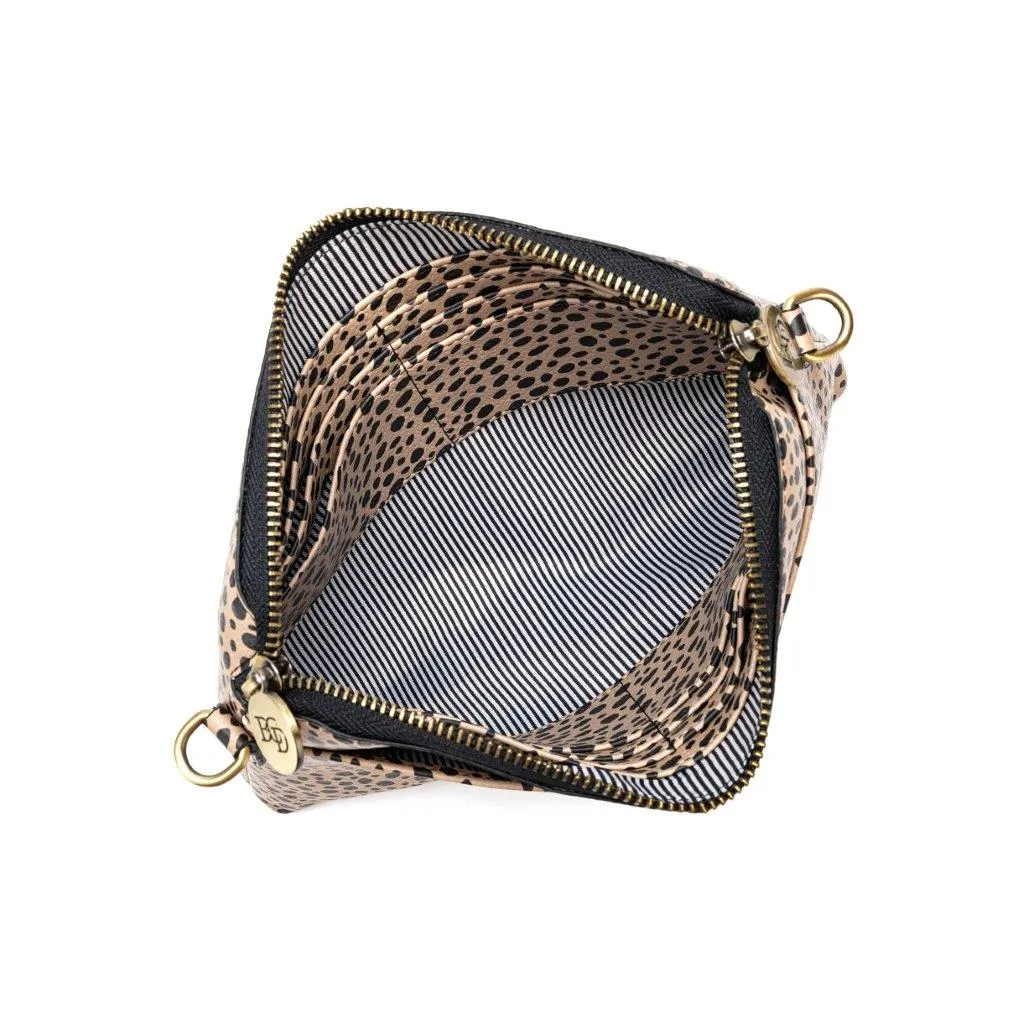 Kiara Pebbled PU Crossbody/Clutch