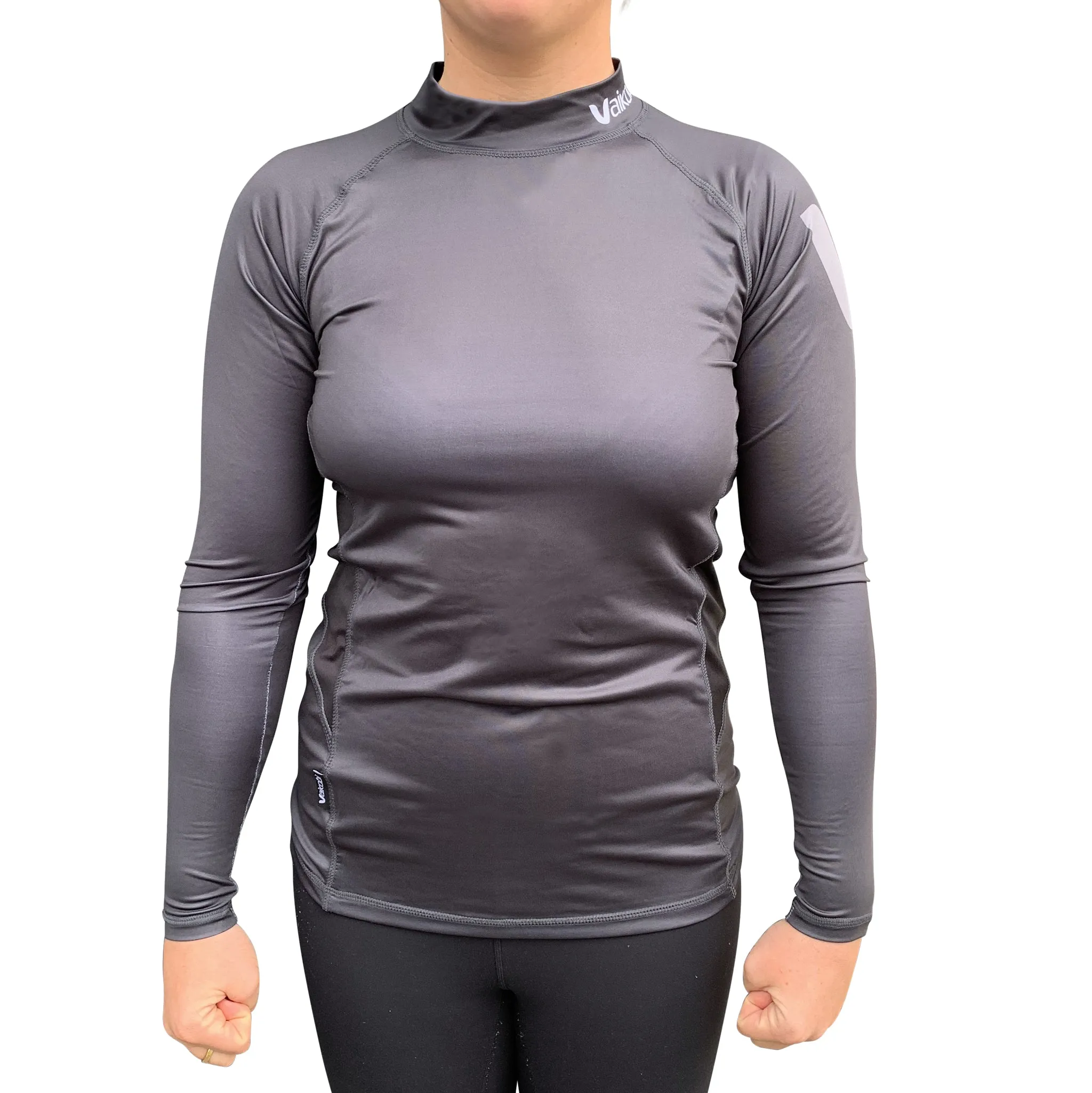 Long Sleeve Rash Top - Charcoal