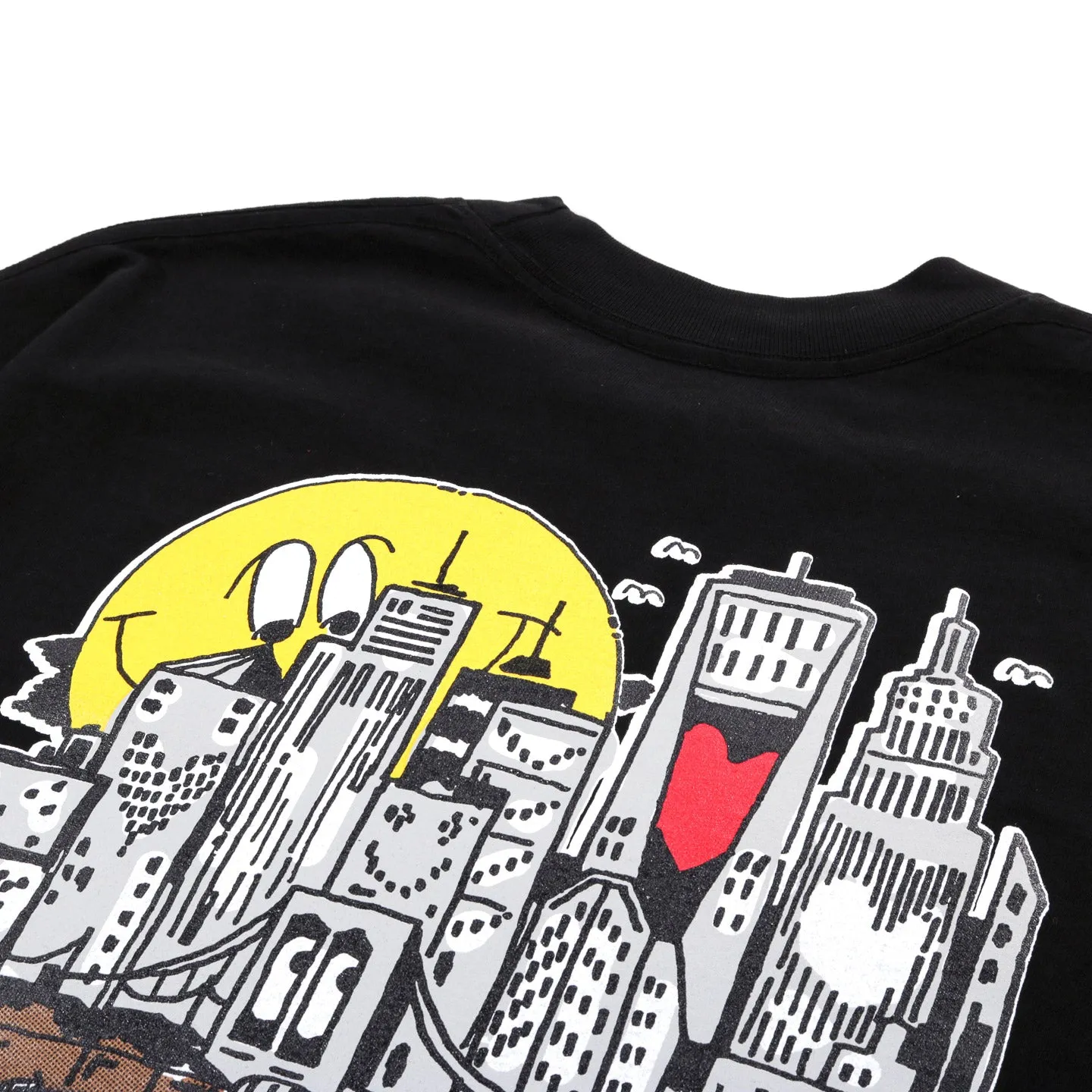 LQQK STUDIO CITYSCAPE TEE BLACK