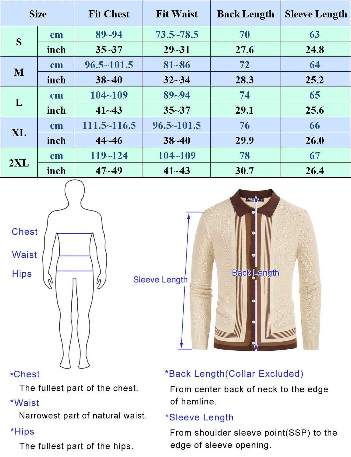 Mens Long Sleeve Button Down Knitted Cardigan Sweaters Stripe Polo Cardigans Shirts