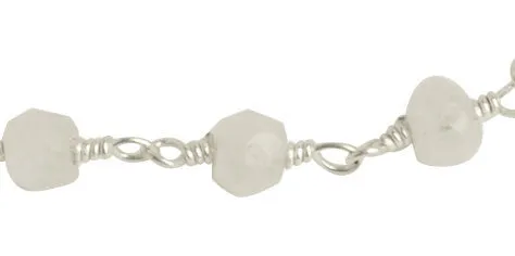 Moonstone Wire Wrapped Bracelet