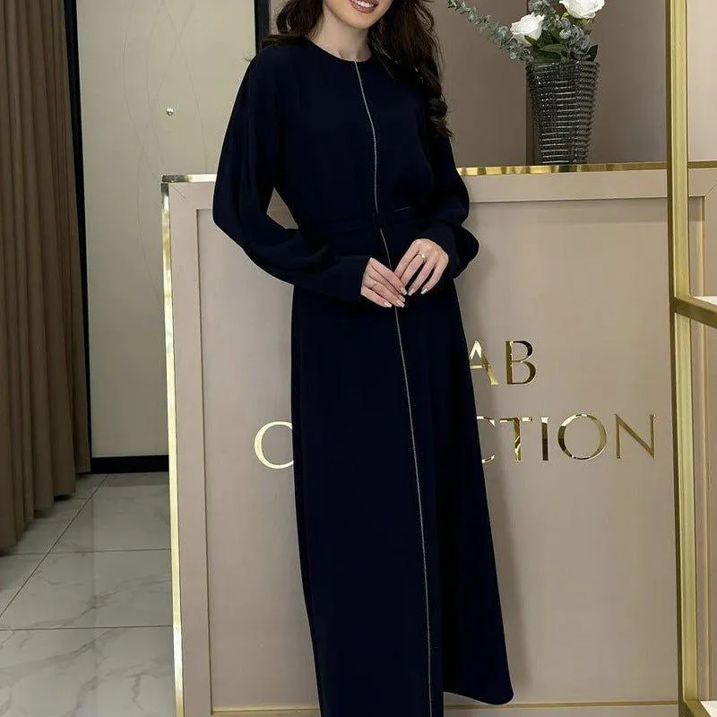 MS030 Slim Elegant Long Dress