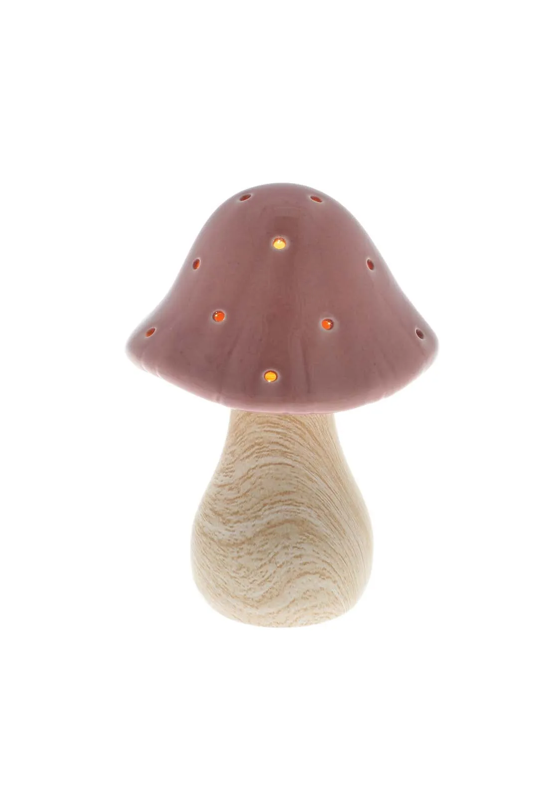 Mushroom Glow Lamp Medium Pink - Pink