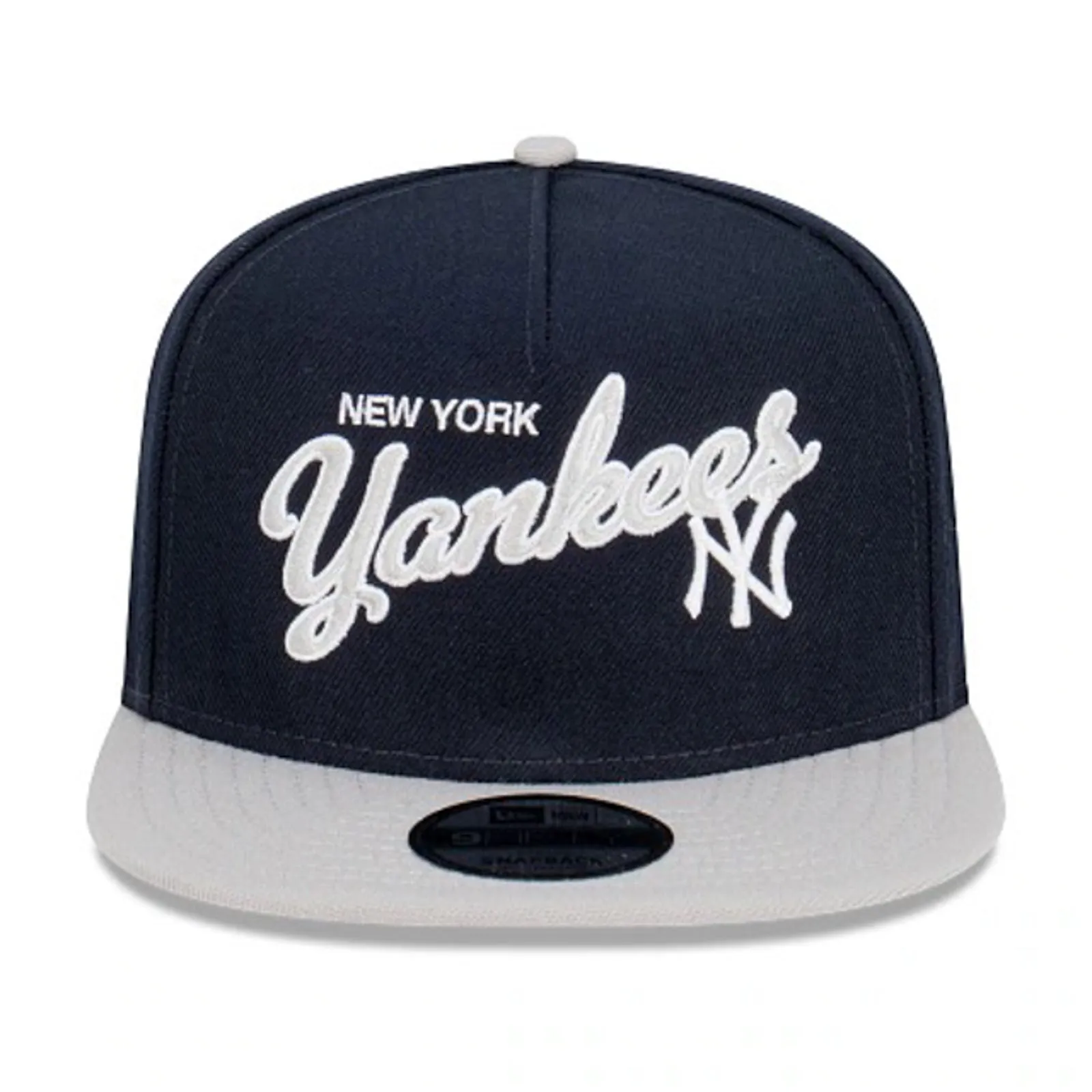 New York Yankees Team Script Cap 9FIFTY A-Frame Snapback by New Era