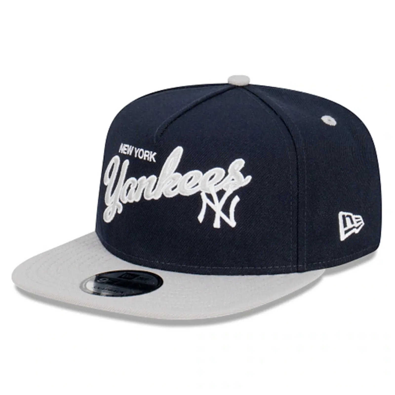 New York Yankees Team Script Cap 9FIFTY A-Frame Snapback by New Era