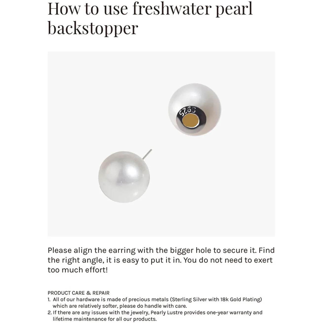 New Yorker Freshwater Pearl Earrings WE00517