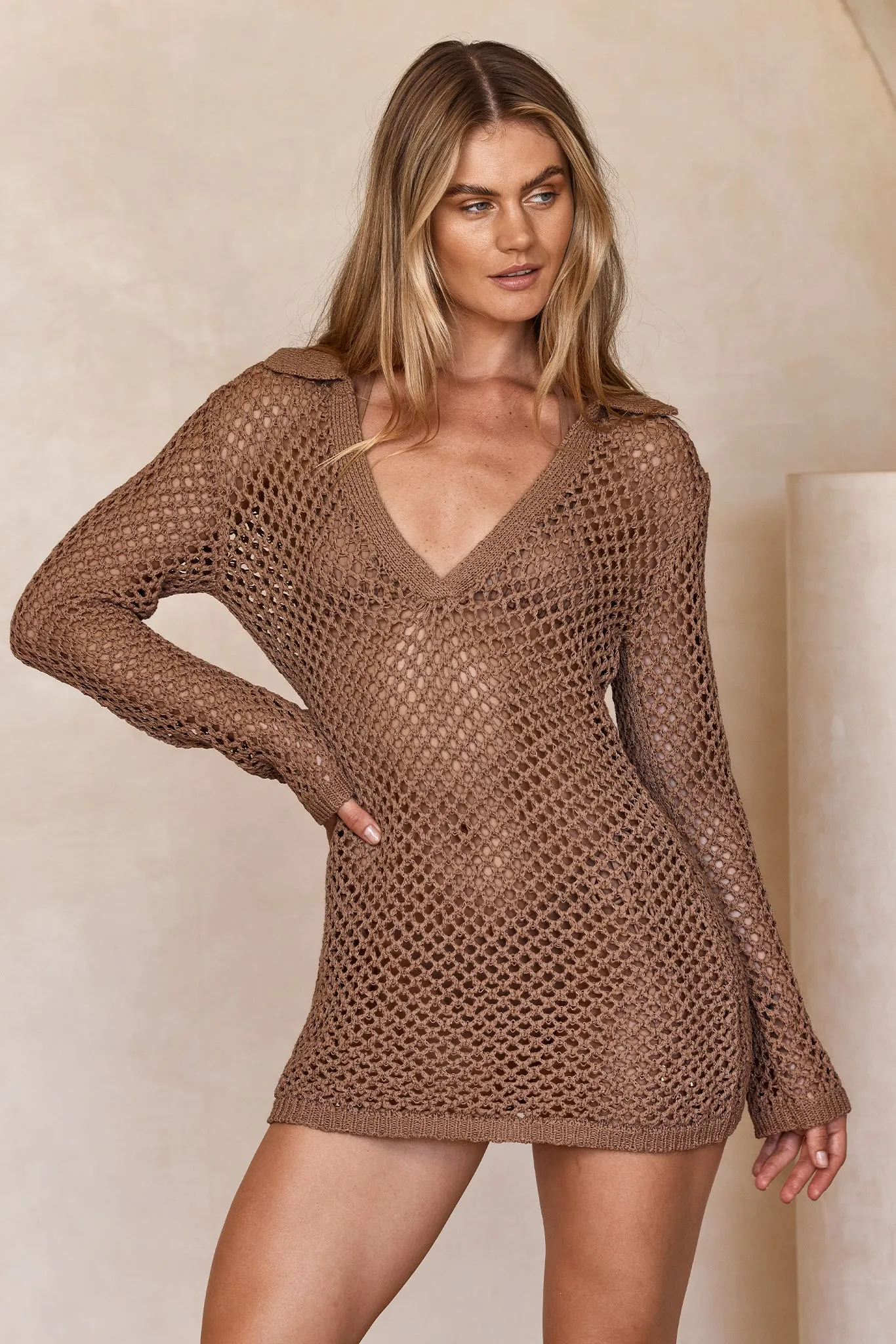 Newport Dress - Husk Crochet