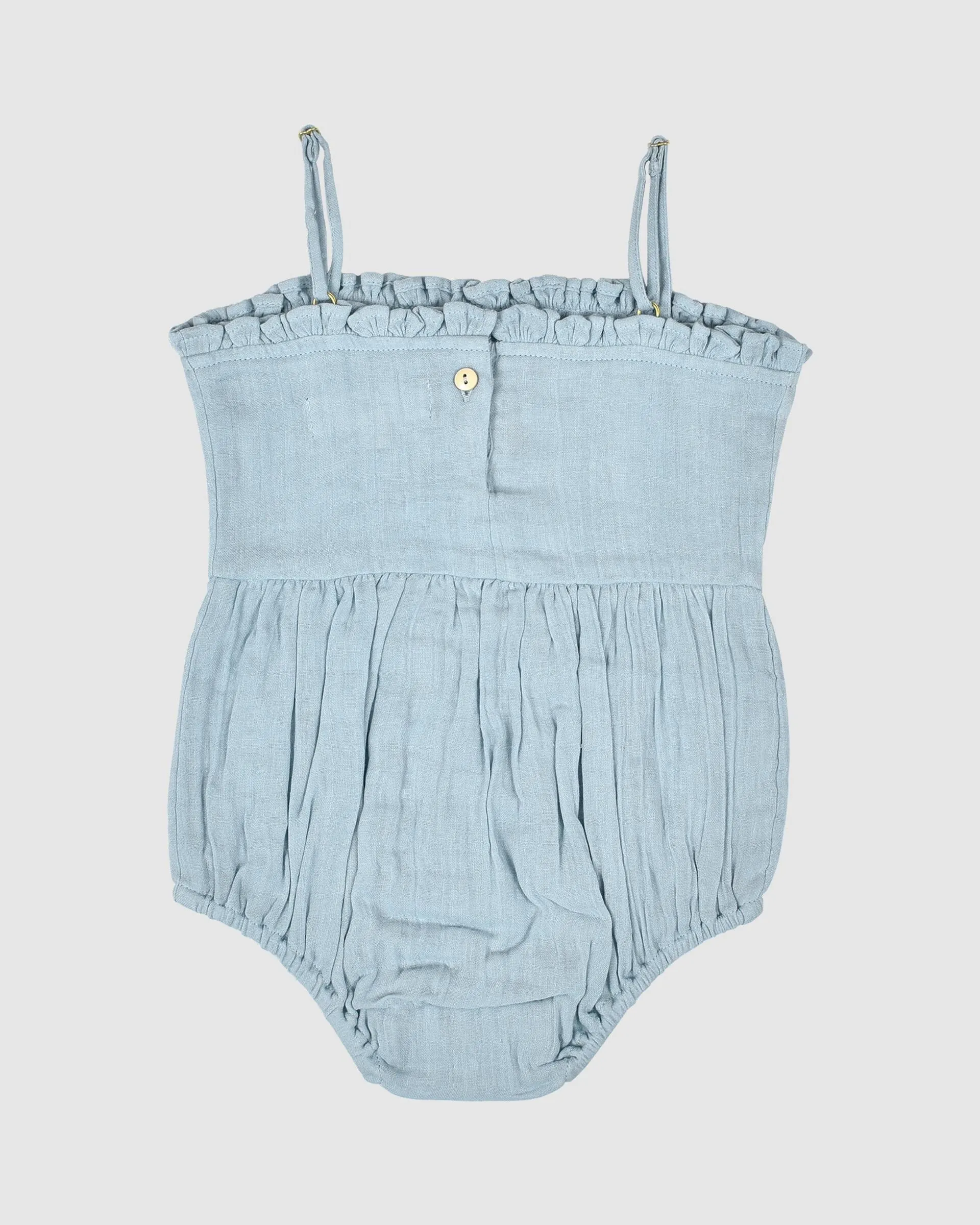 Olivia Playsuit - Baby Blue Pear