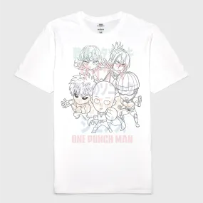 One Punch Man - Chibi Group Tee