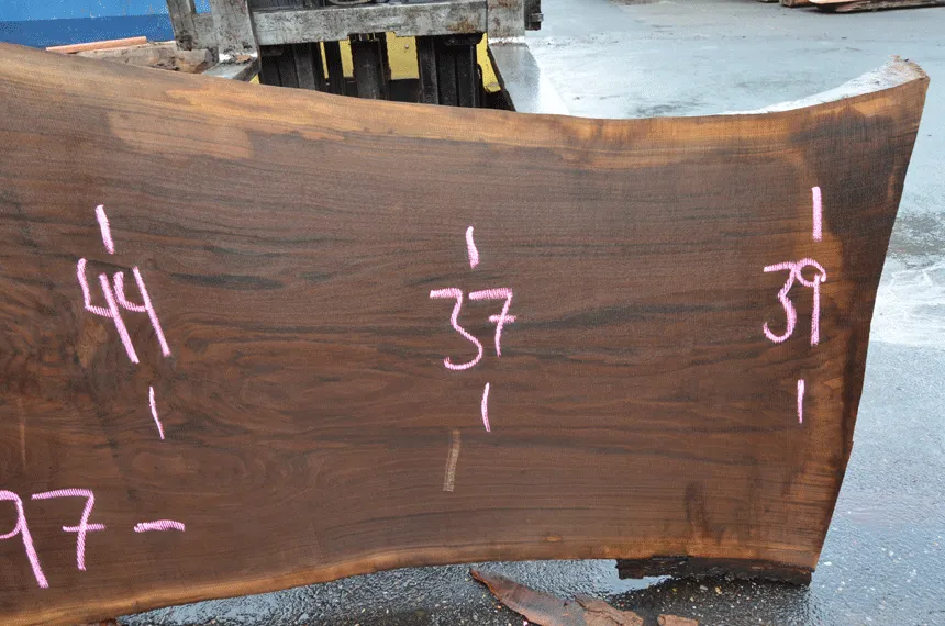 Oregon Black Walnut Slab 010420-02