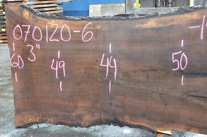 Oregon Black Walnut Slab 070120-06