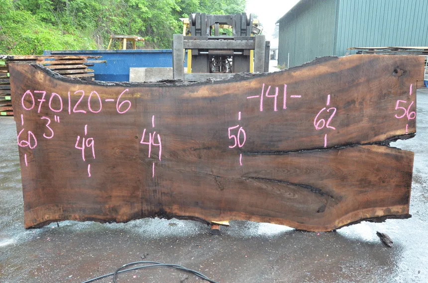 Oregon Black Walnut Slab 070120-06