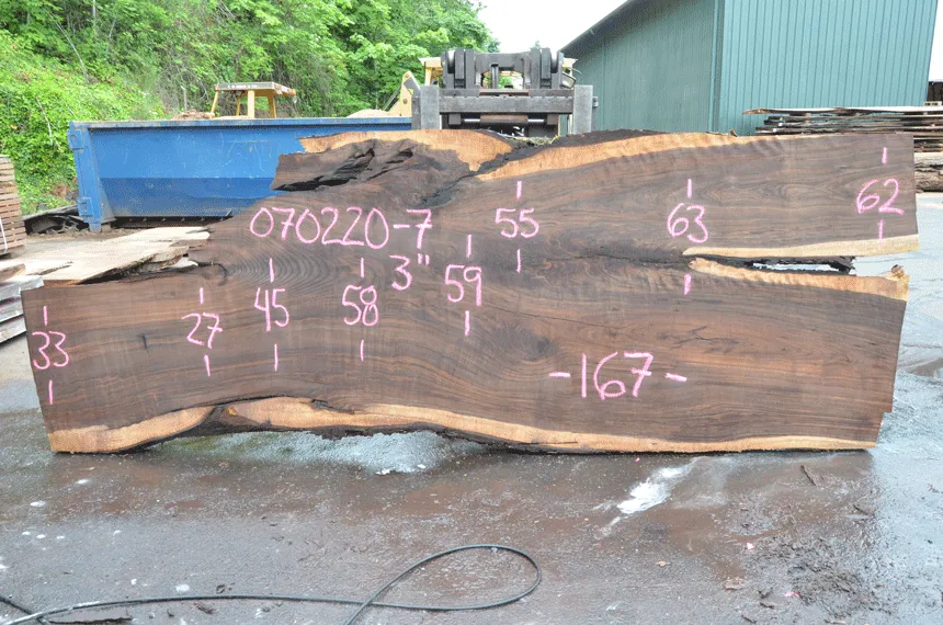 Oregon Black Walnut Slab 070220-07