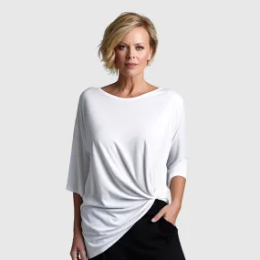 Oversized women's top - organic cotton or wool jersey