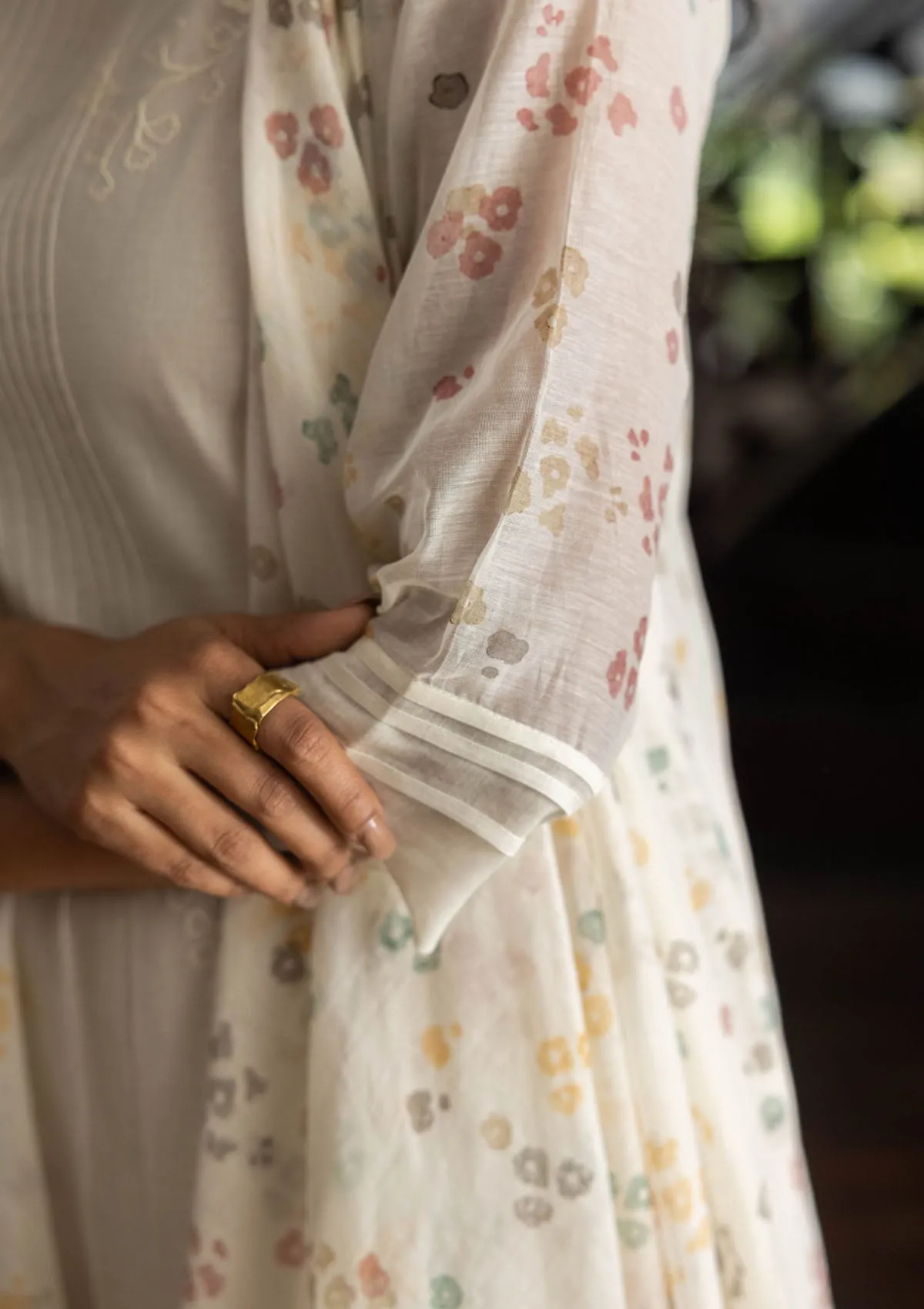 Pearl Floral Jacket Dress