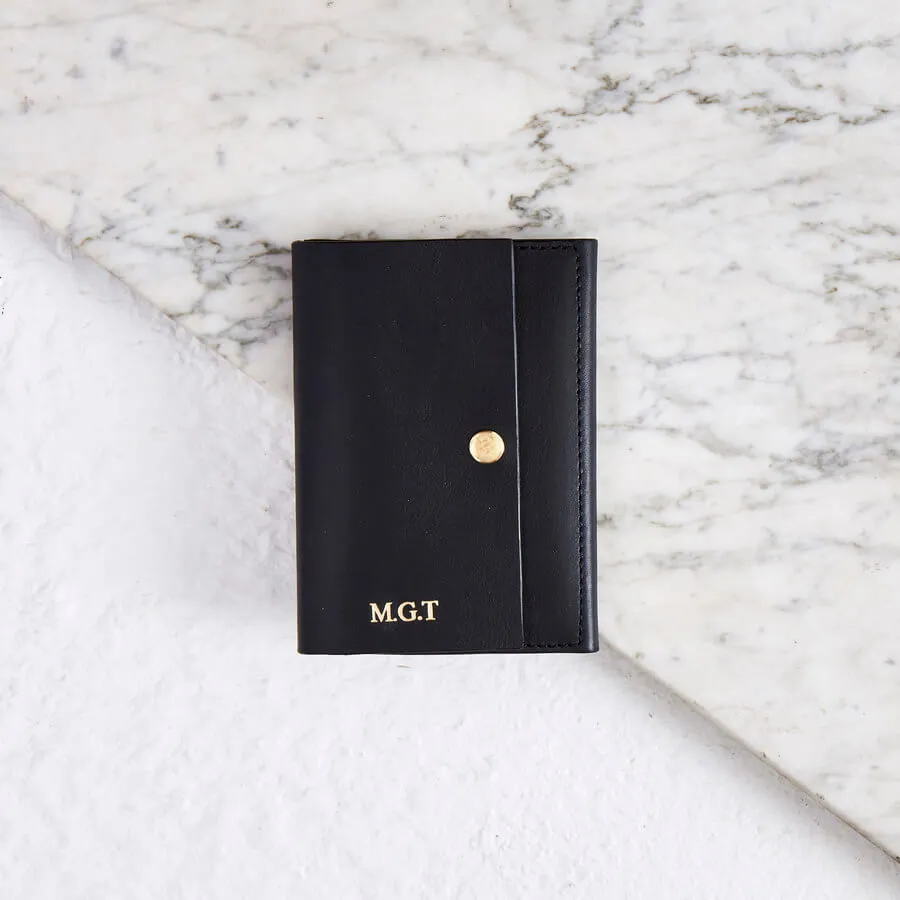 Personalised Leather Passport Holder