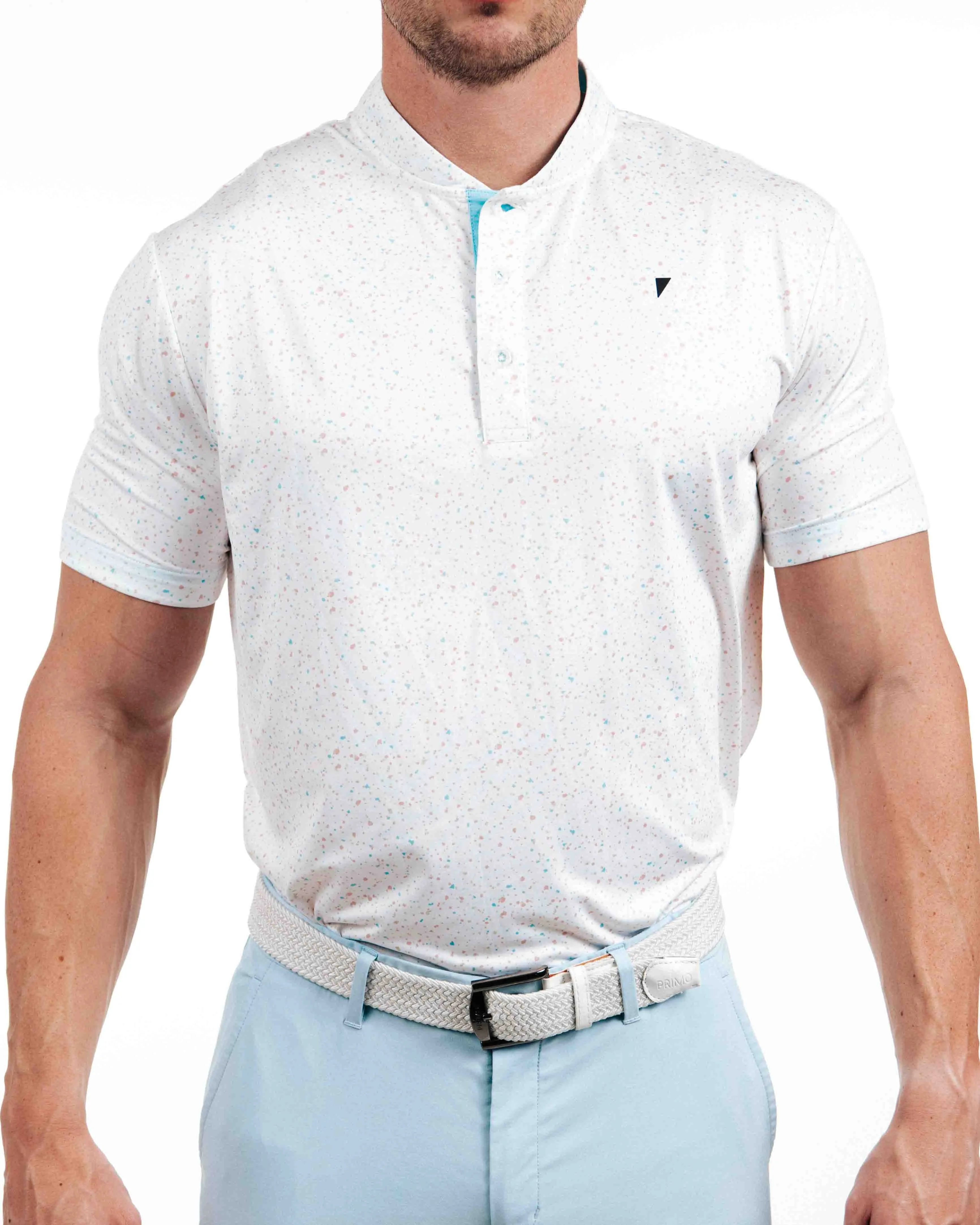 Primo Blade Collar Polo - Cotton Candy