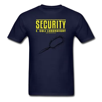 "Security E. Coli Laboratory" - Men's T-Shirt