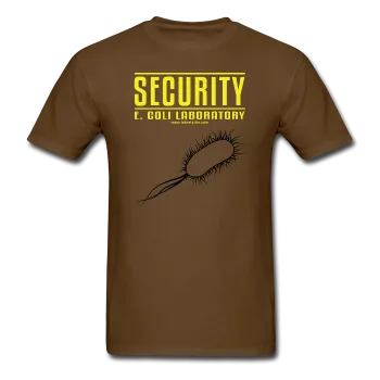 "Security E. Coli Laboratory" - Men's T-Shirt