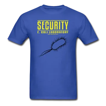 "Security E. Coli Laboratory" - Men's T-Shirt