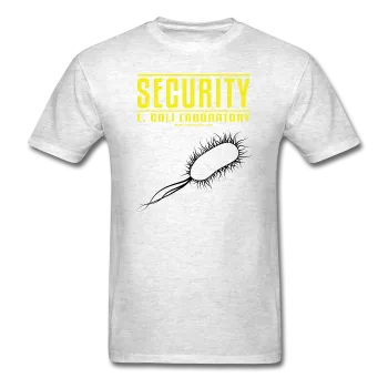 "Security E. Coli Laboratory" - Men's T-Shirt