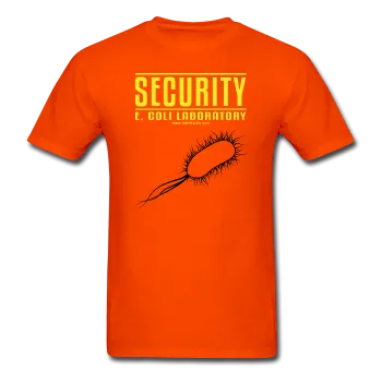 "Security E. Coli Laboratory" - Men's T-Shirt