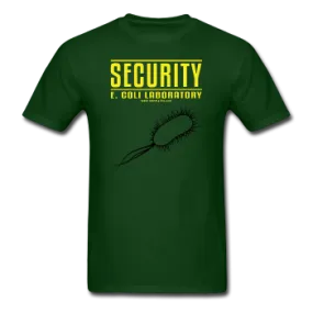 "Security E. Coli Laboratory" - Men's T-Shirt