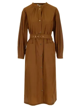 'S Max Mara Belted Midi Dress