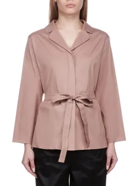 'S Max Mara Potenza Belted Shirt